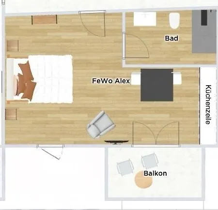 Jakobshof-lehr 公寓 巴特梅根特海姆