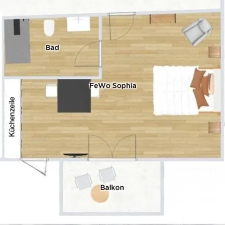 公寓 Jakobshof-lehr 巴特梅根特海姆